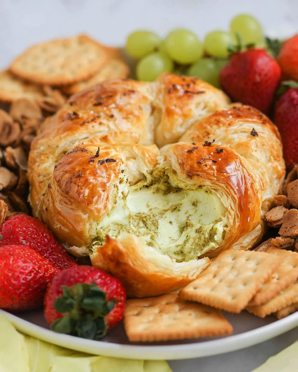 Pesto and Parmesan Puff Pastry