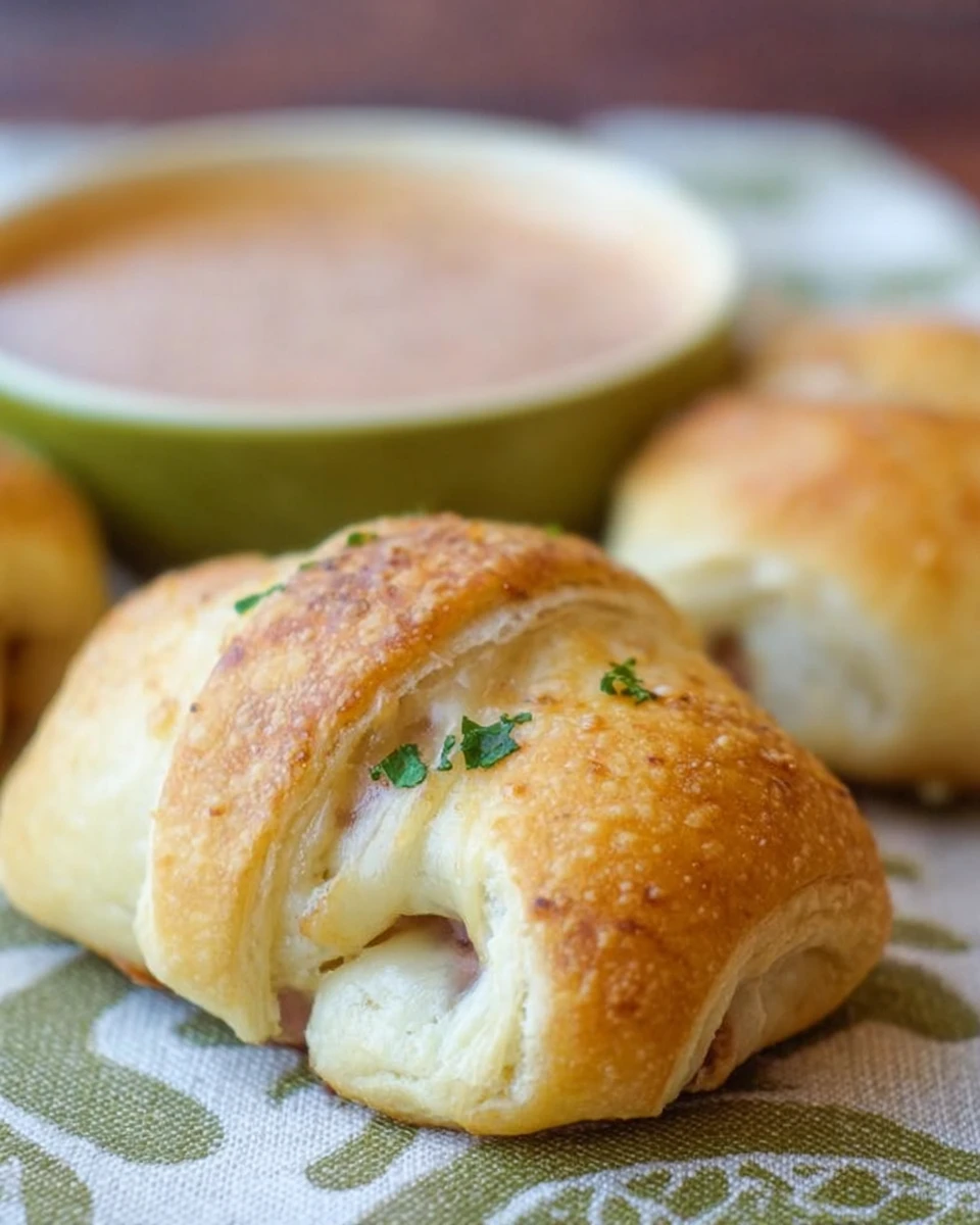 Reuben-Stuffed Crescent Rolls