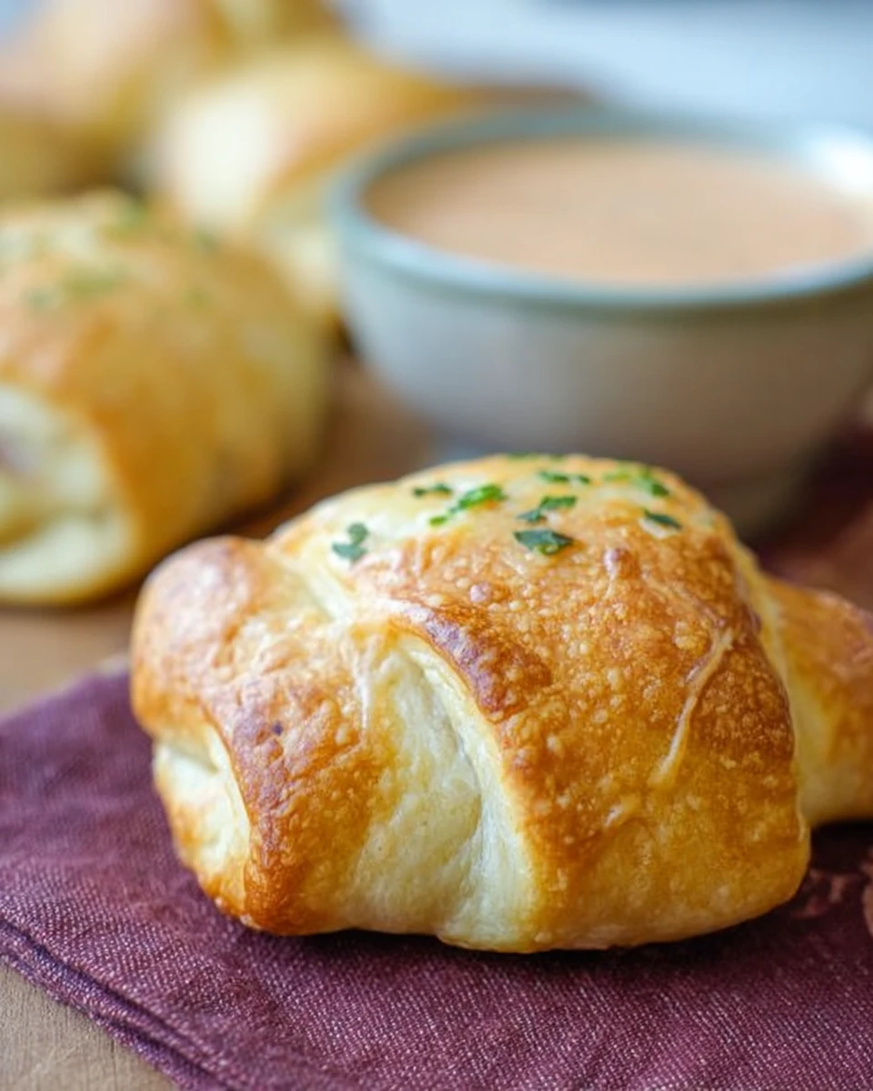 Reuben-Stuffed Crescent Rolls