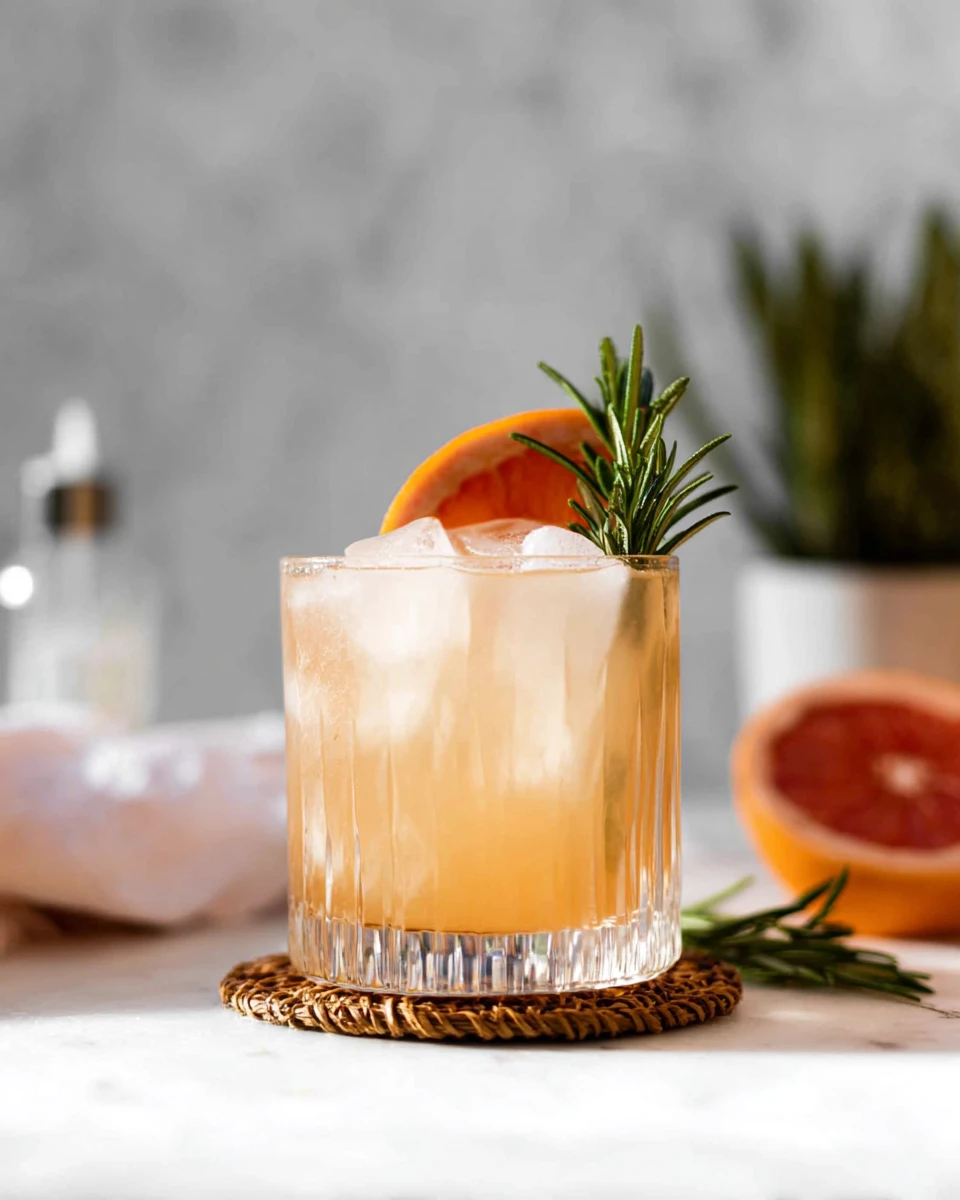 Rosemary Greyhound Cocktail