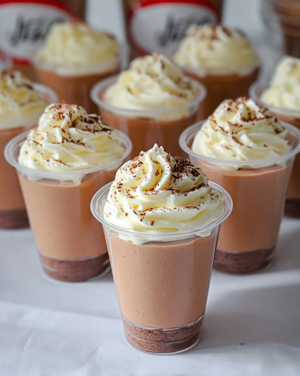 Rumchata Pudding Shots