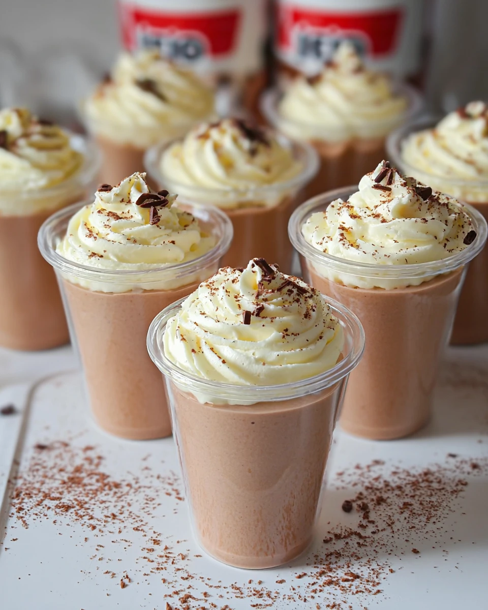 Rumchata Pudding Shots