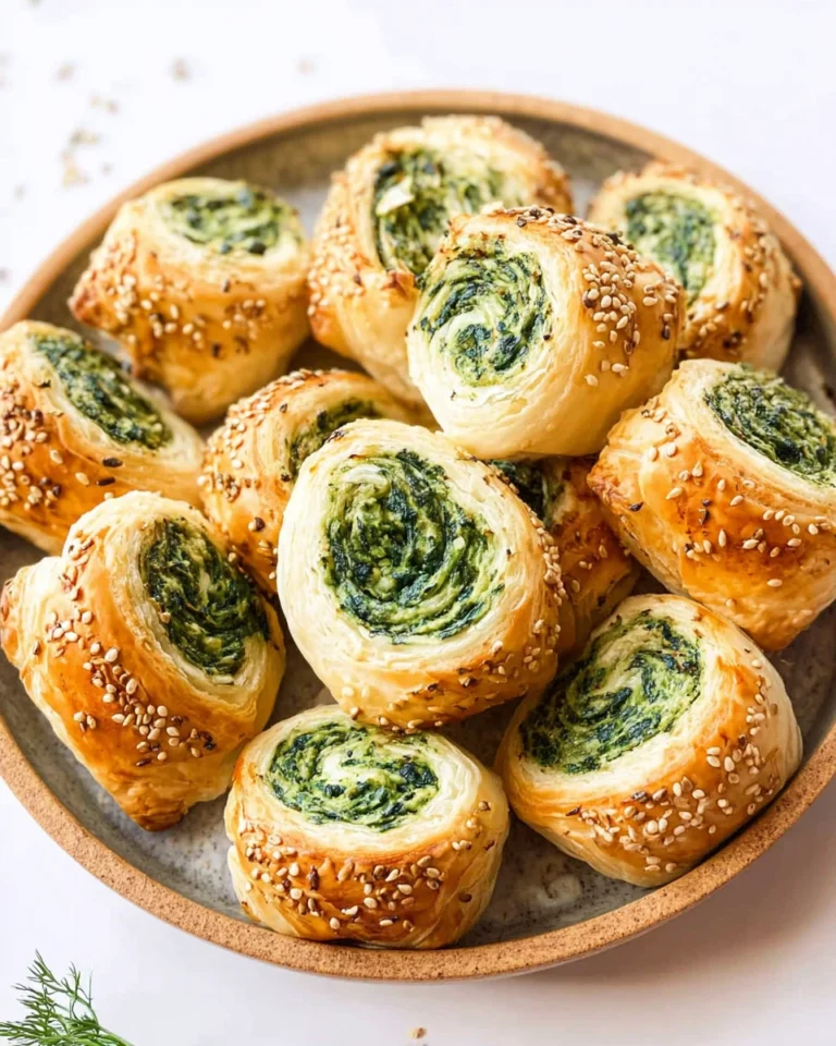 Spinach Puff Pastry Appetizer