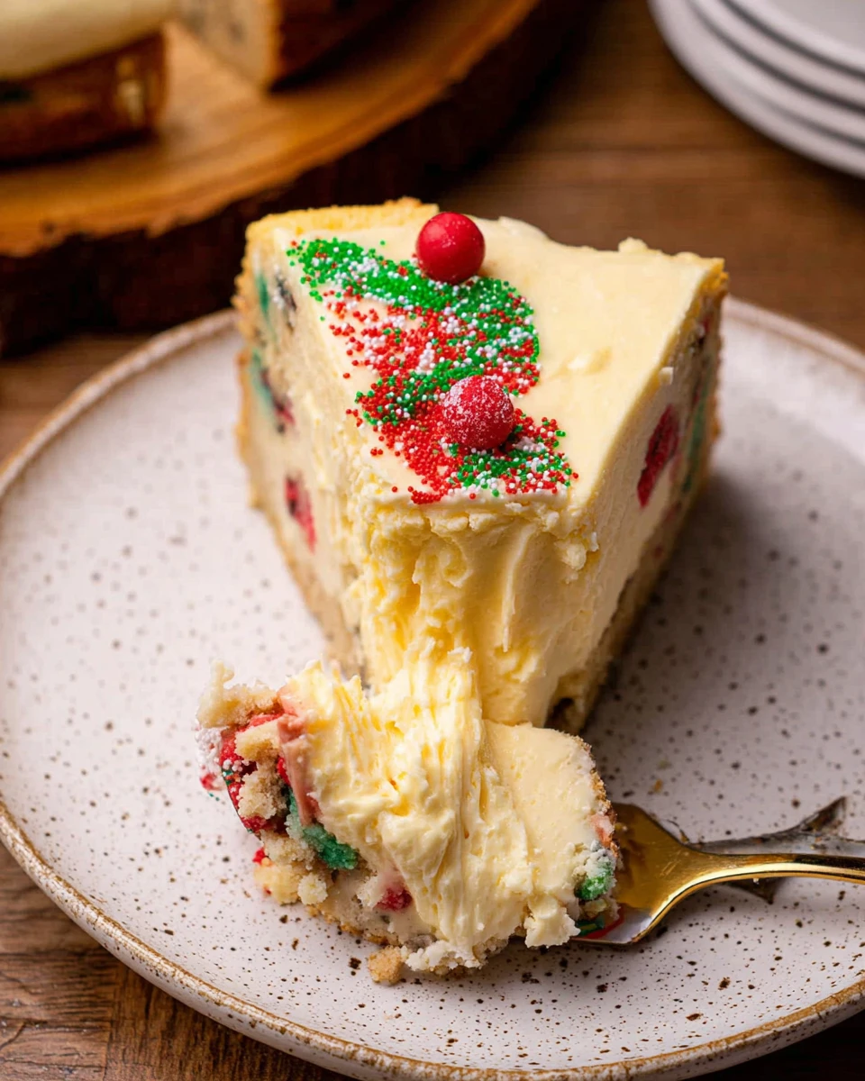 Sugar Cookie Cheesecake
