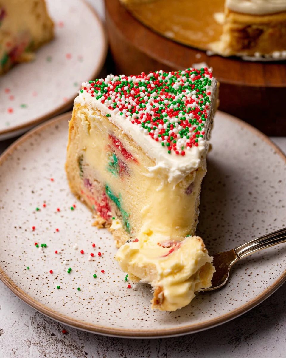 Sugar Cookie Cheesecake