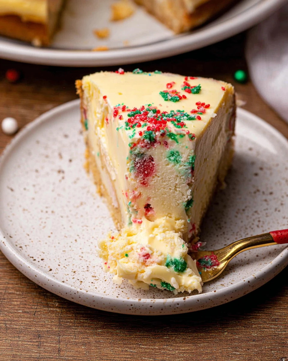 Sugar Cookie Cheesecake