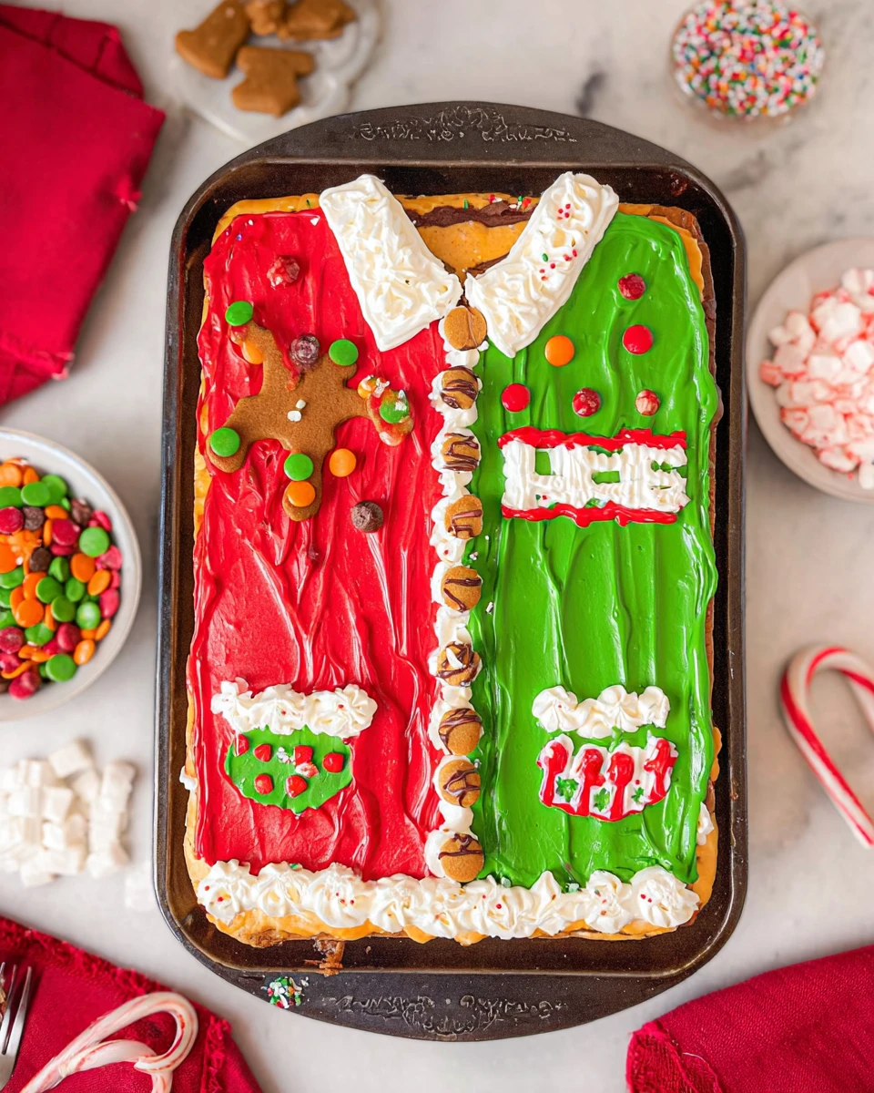 Ugly Sweater Cake