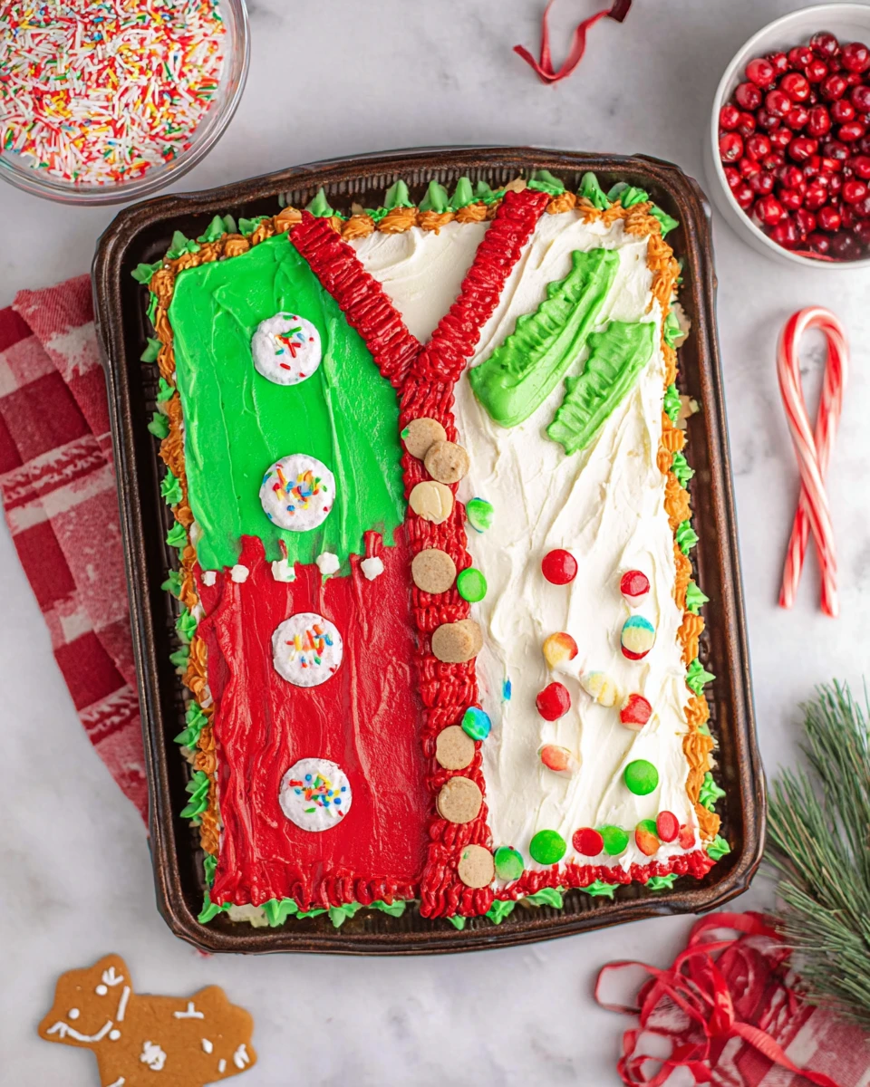 Ugly Sweater Cake