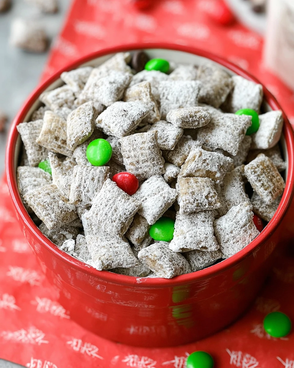 Vanilla Pudding Puppy Chow