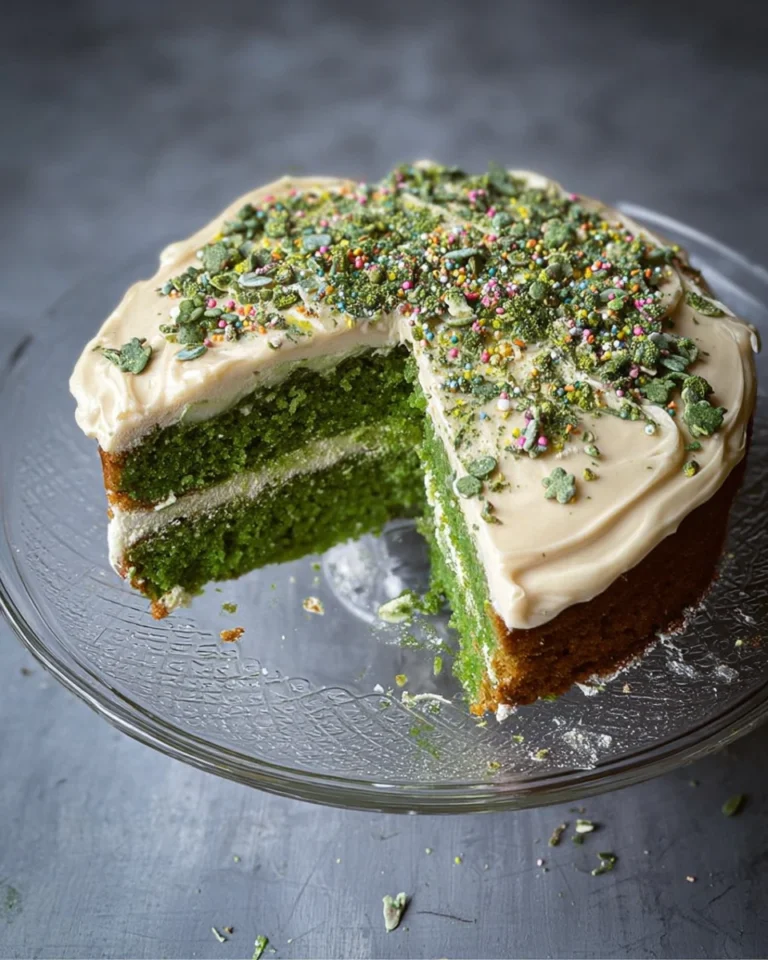 Vanilla Spinach Cake