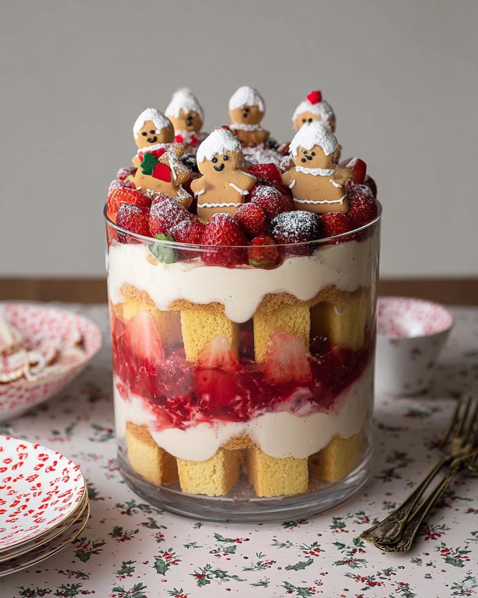 Vegan Christmas Trifle