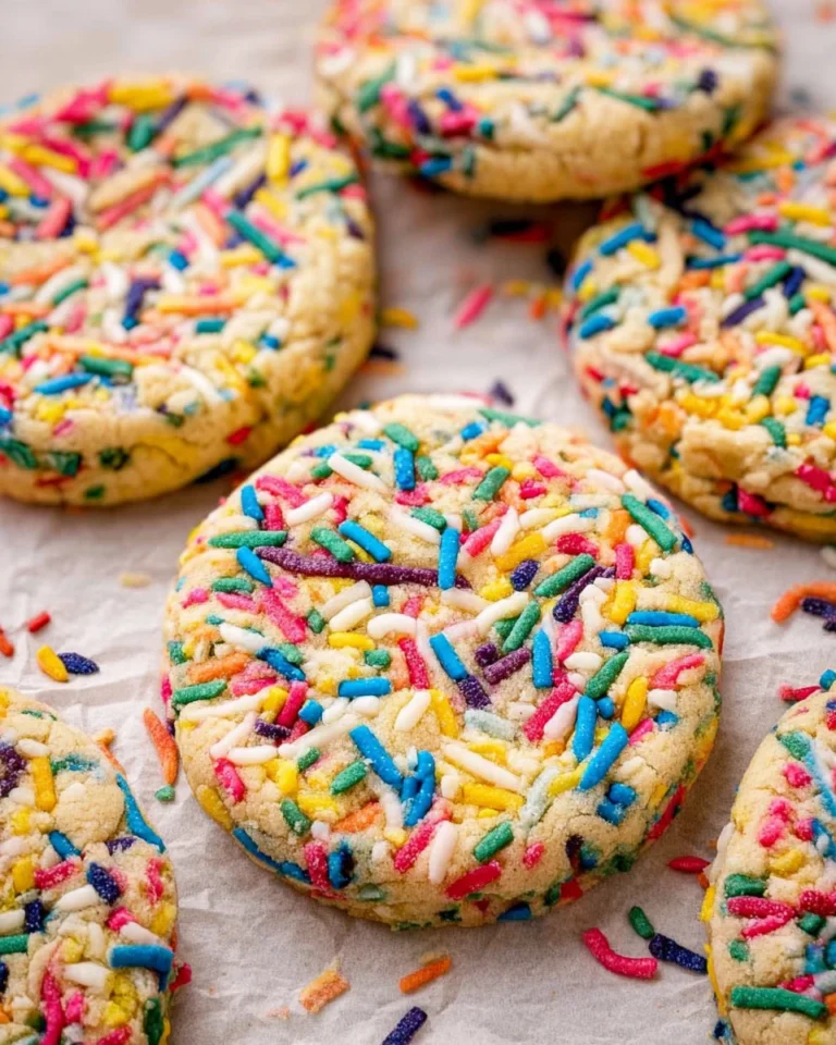 Vegan Funfetti Cookies