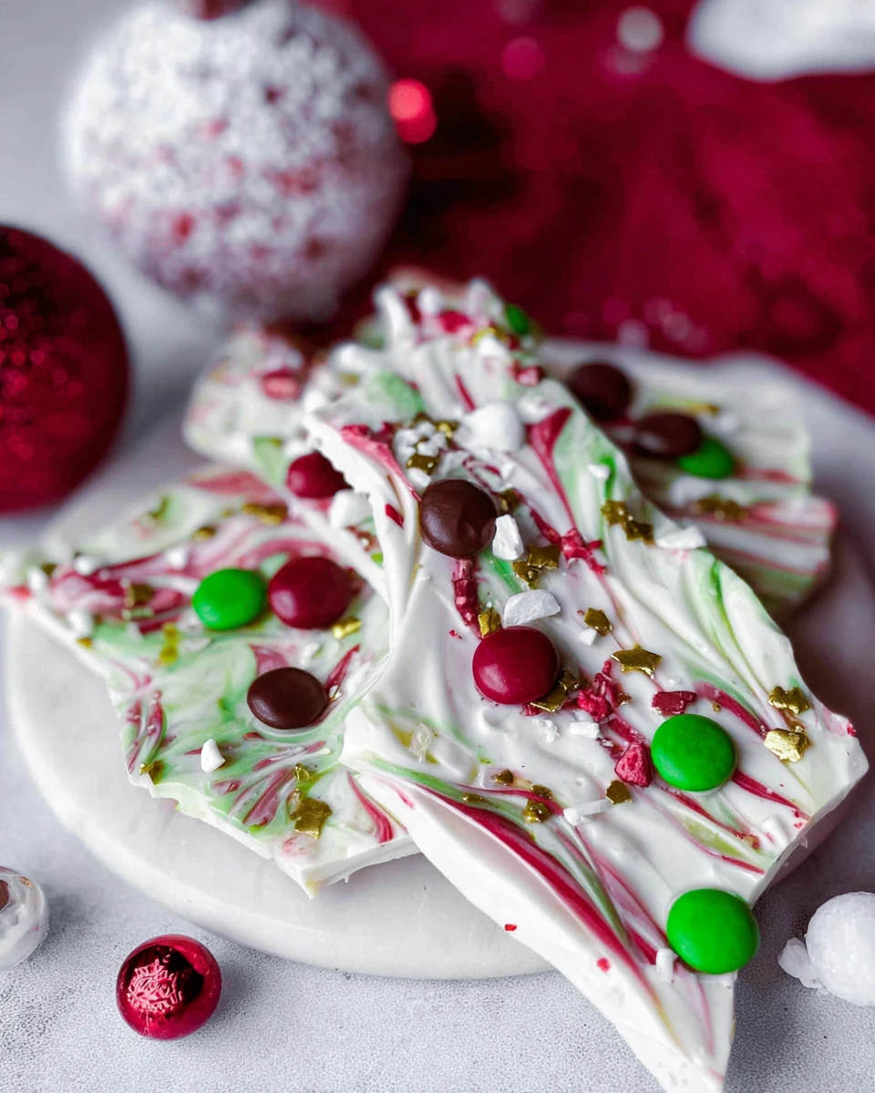 White Chocolate Christmas Bark