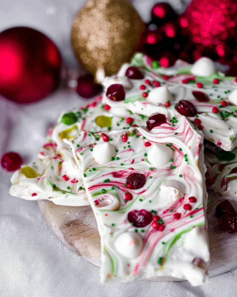 White Chocolate Christmas Bark