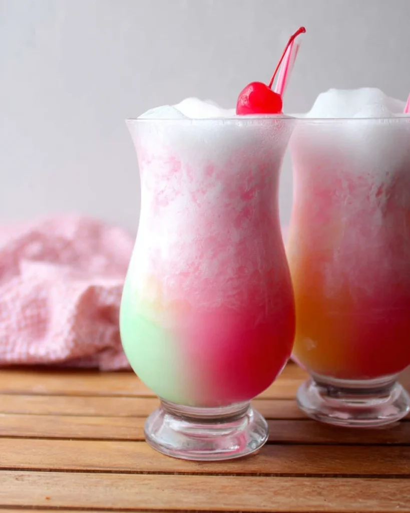 Amazing Rainbow Sherbet Punch