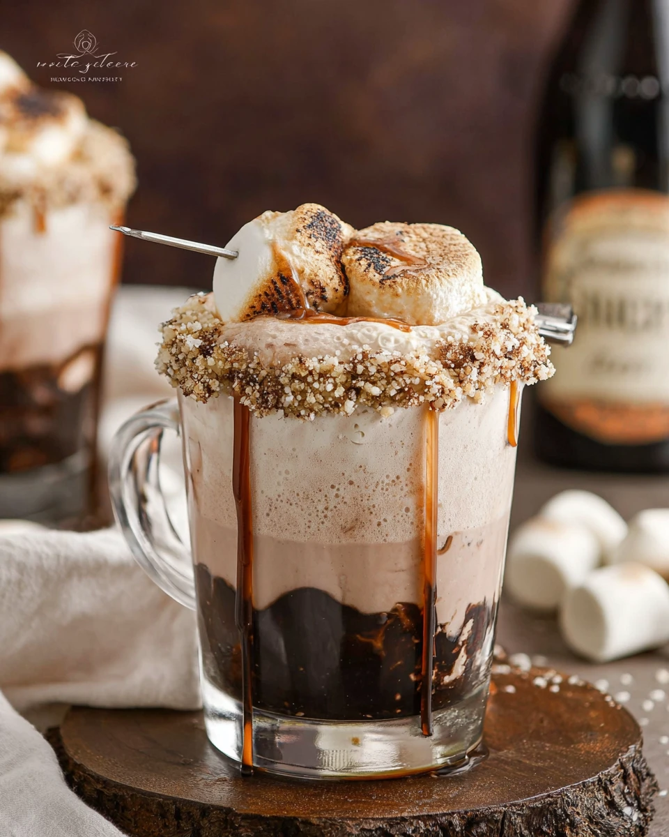 Bailey’s S’mores Float