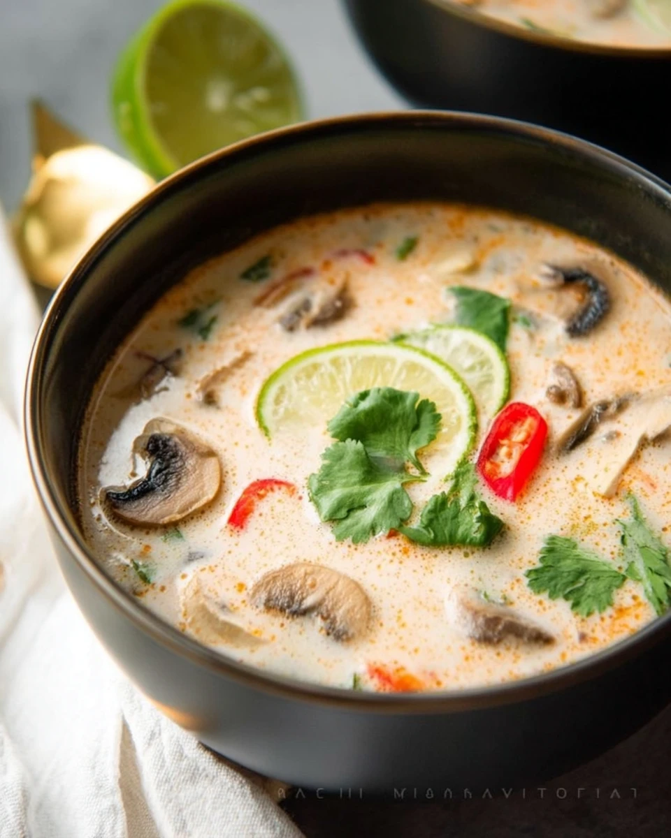Best Ever Tom Kha Gai Soup