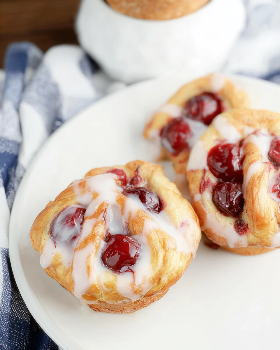 Cherry Danish Muffins