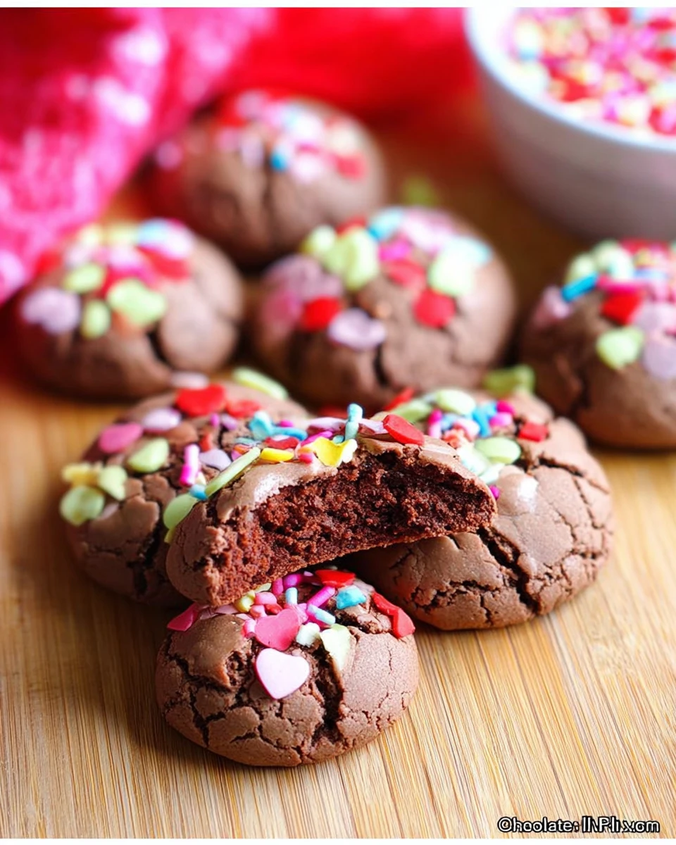 Chocolate Cake Mix Cookies