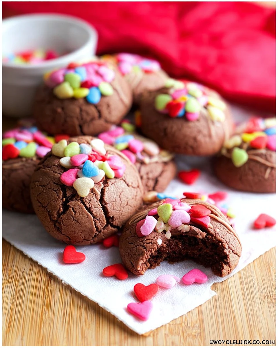Chocolate Cake Mix Cookies