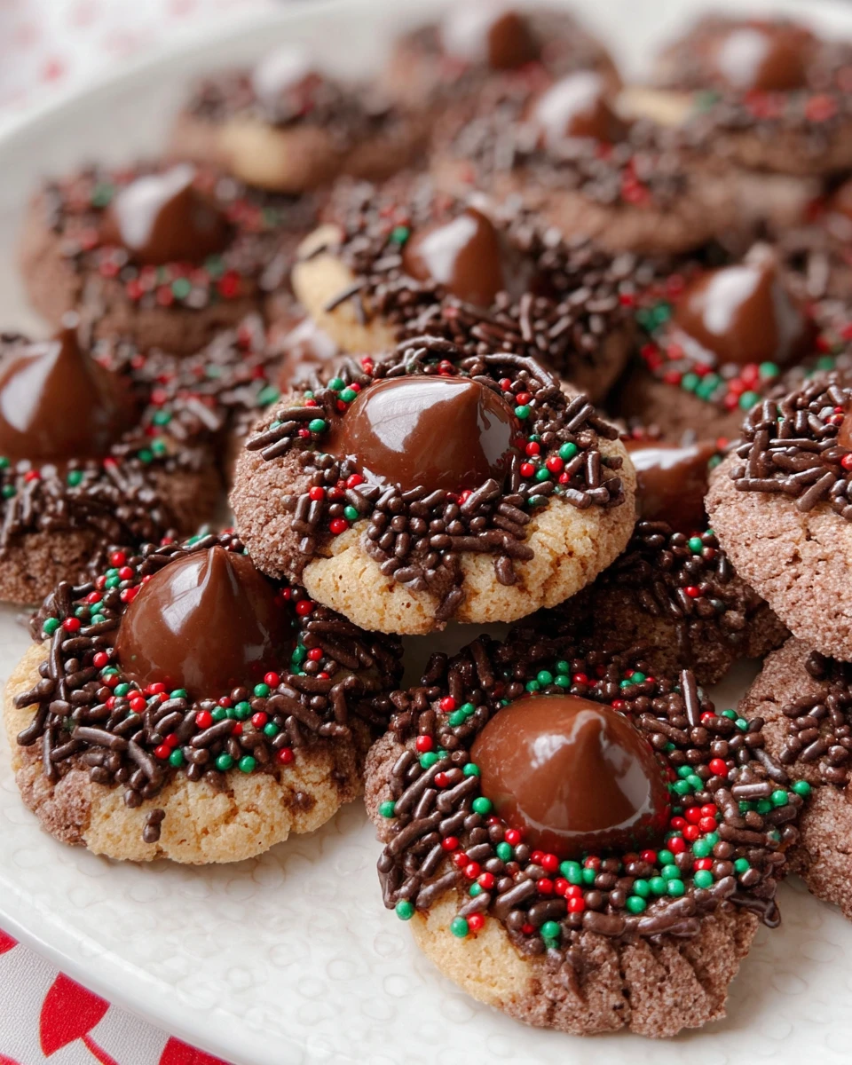 Chocolate Kiss Cookies