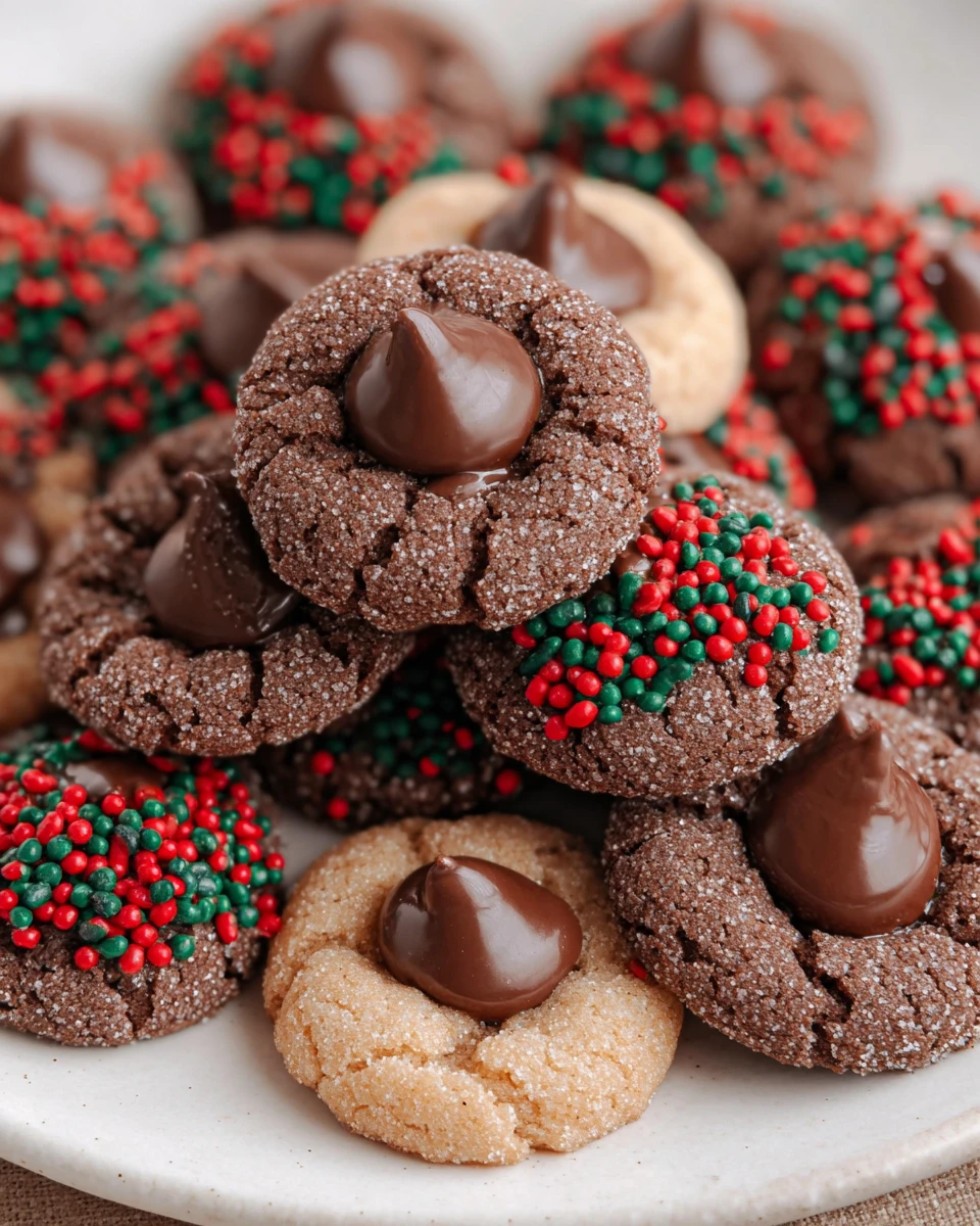 Chocolate Kiss Cookies
