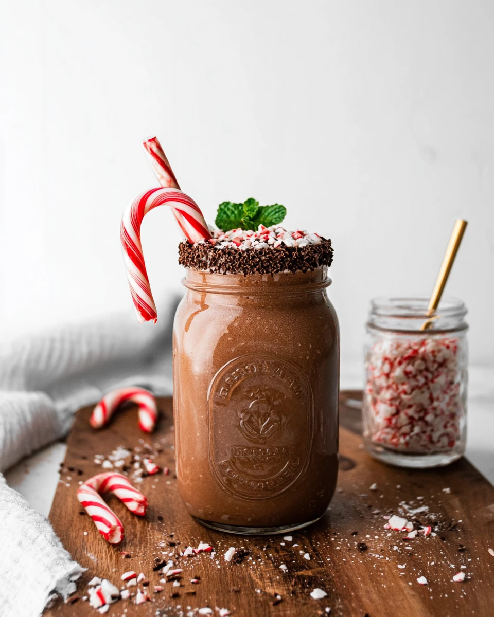 Chocolate Peppermint Smoothie