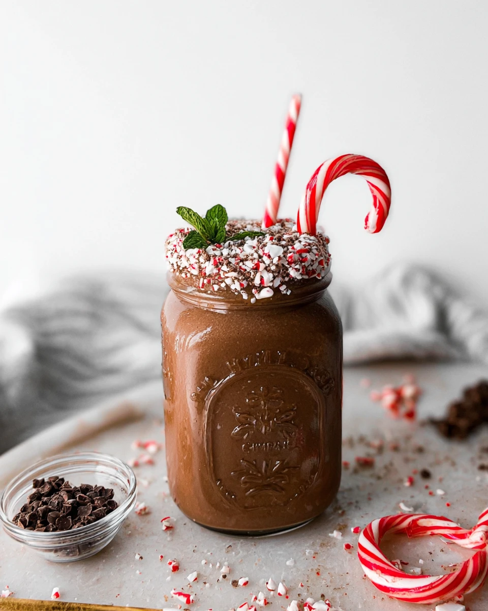 Chocolate Peppermint Smoothie