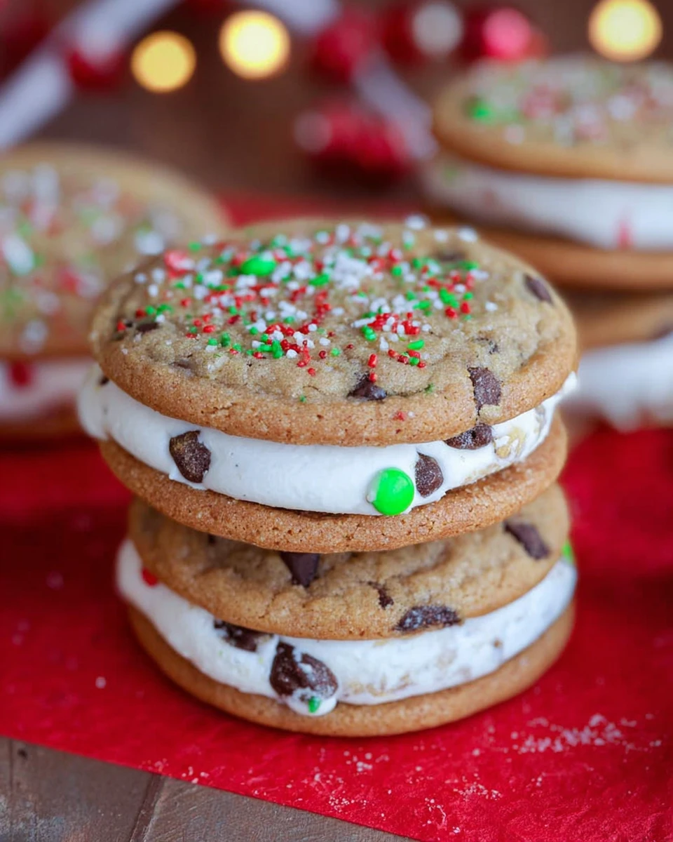 Christmas Cookie Sandwiches