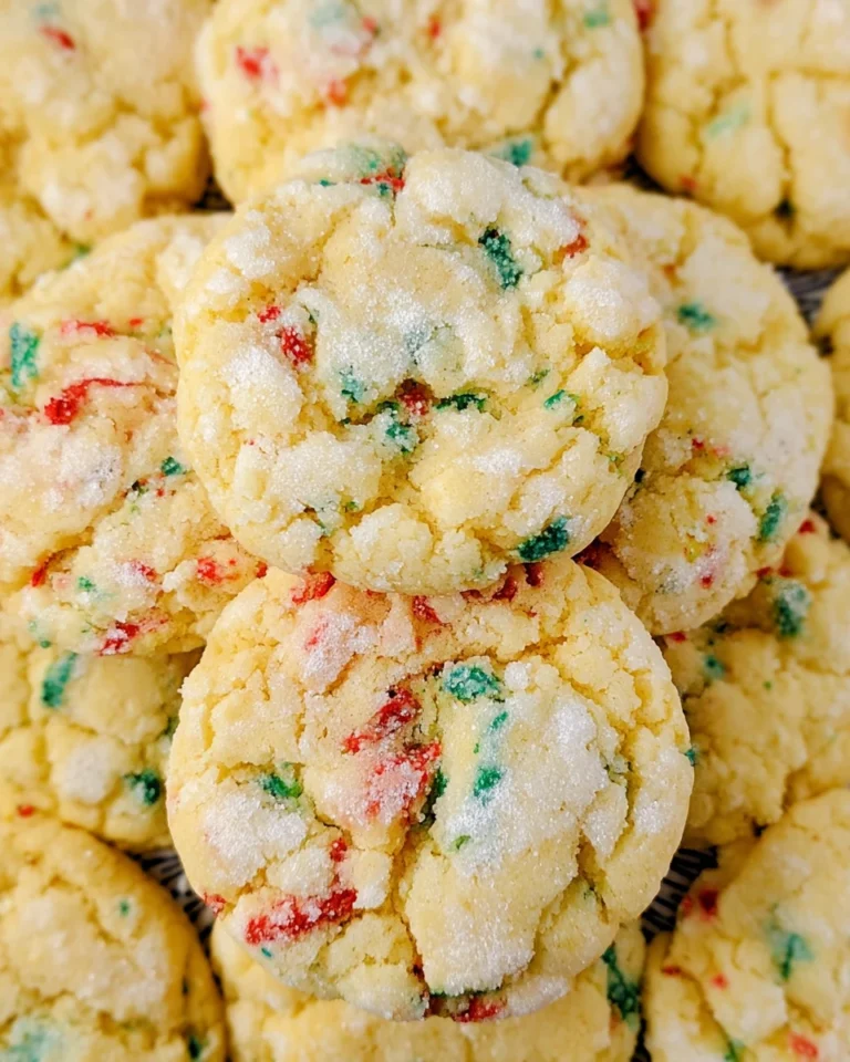Christmas Gooey Butter Cookies