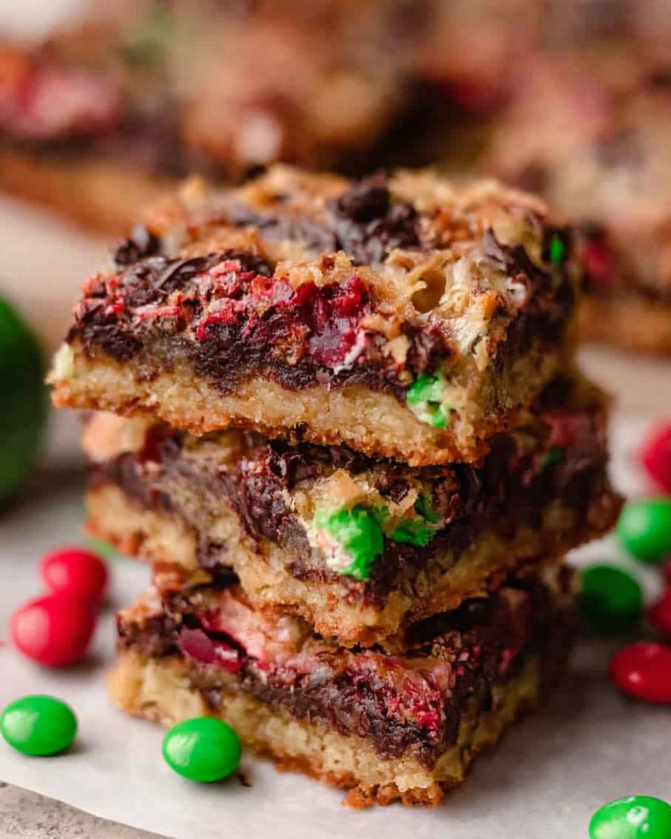 Christmas Magic Cookie Bars