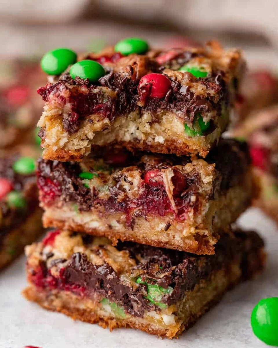 Christmas Magic Cookie Bars