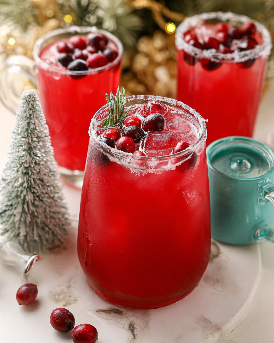 Christmas Mistletoe Margarita