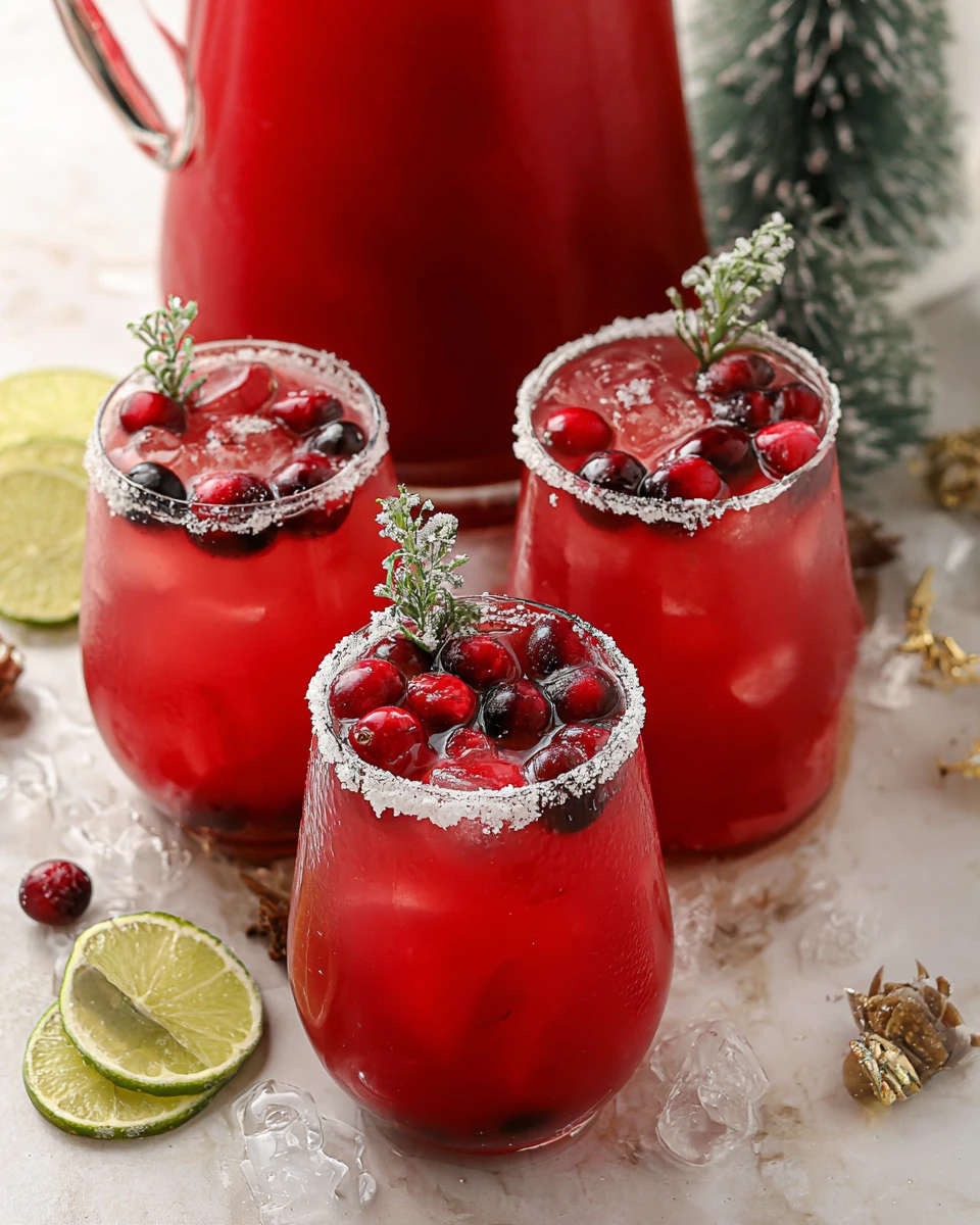 Christmas Mistletoe Margarita