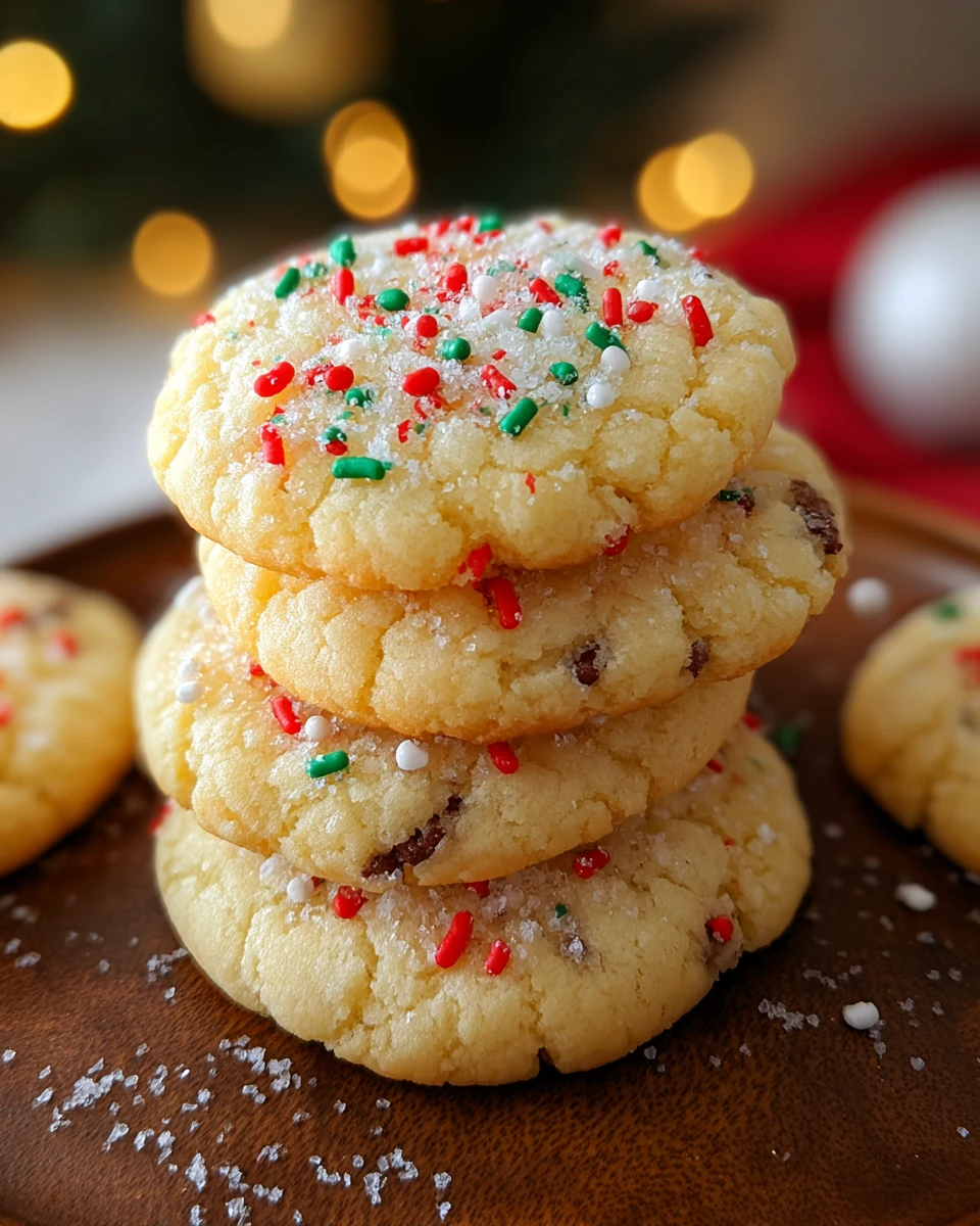 Christmas Ooey Gooey Butter Cookies