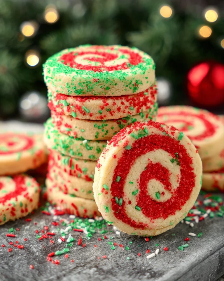 Christmas Pinwheel Cookies