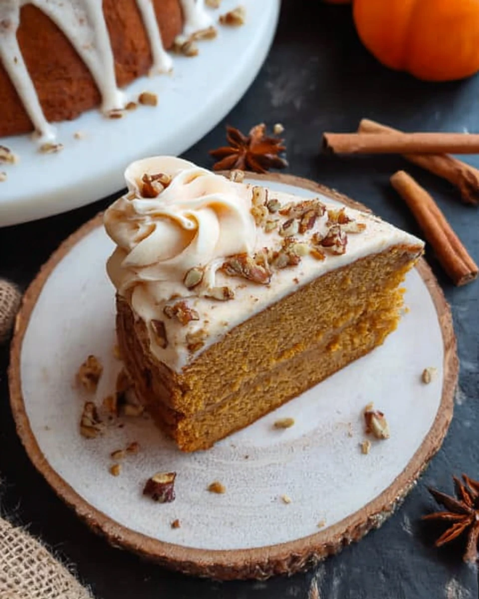 Christmas Spice Pumpkin Cake