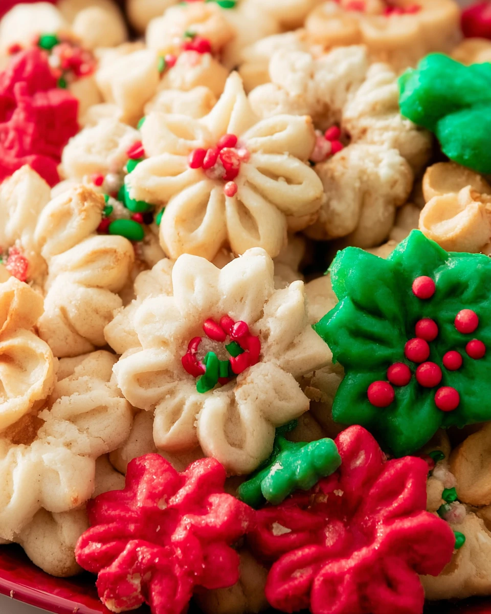 Christmas Spritz Cookies