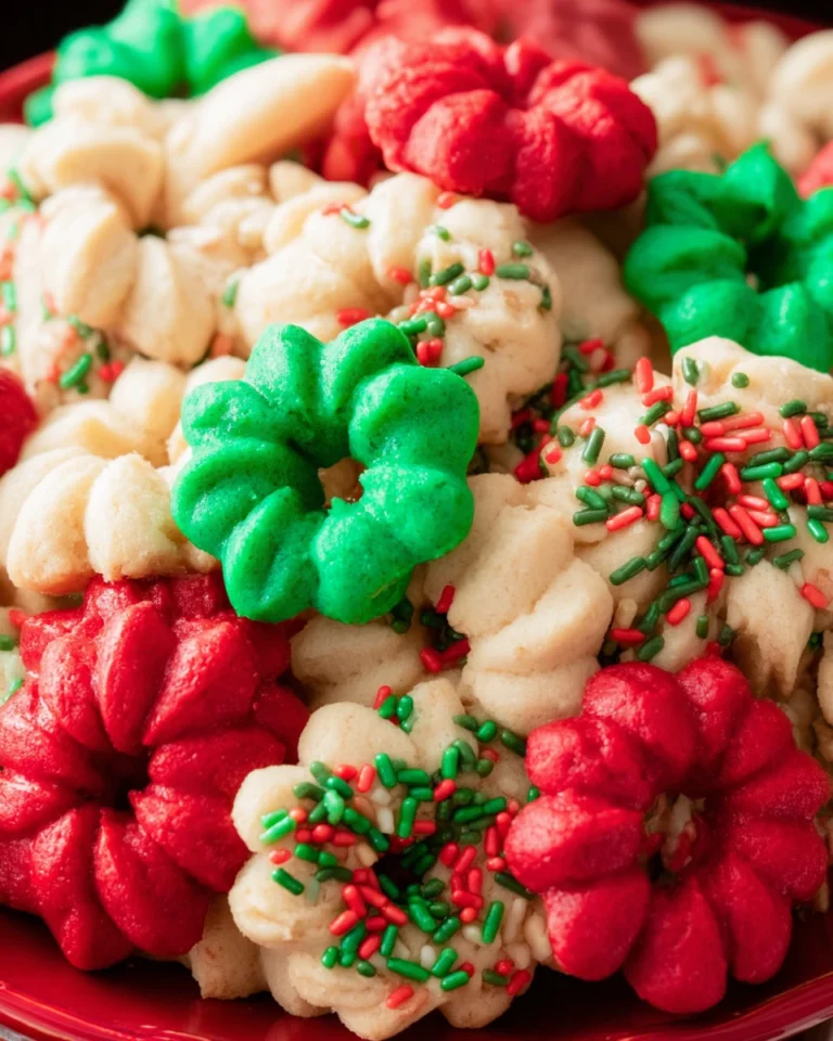 Christmas Spritz Cookies