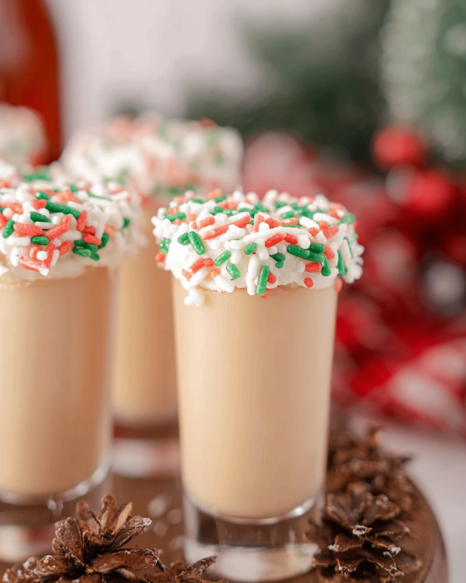 Christmas Sugar Cookie Shots