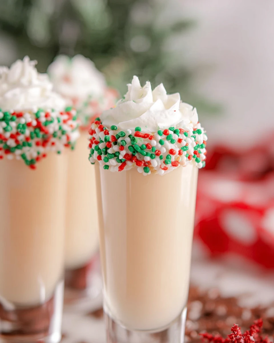 Christmas Sugar Cookie Shots