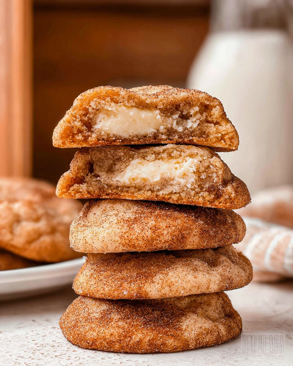 Churro Cheesecake Cookies