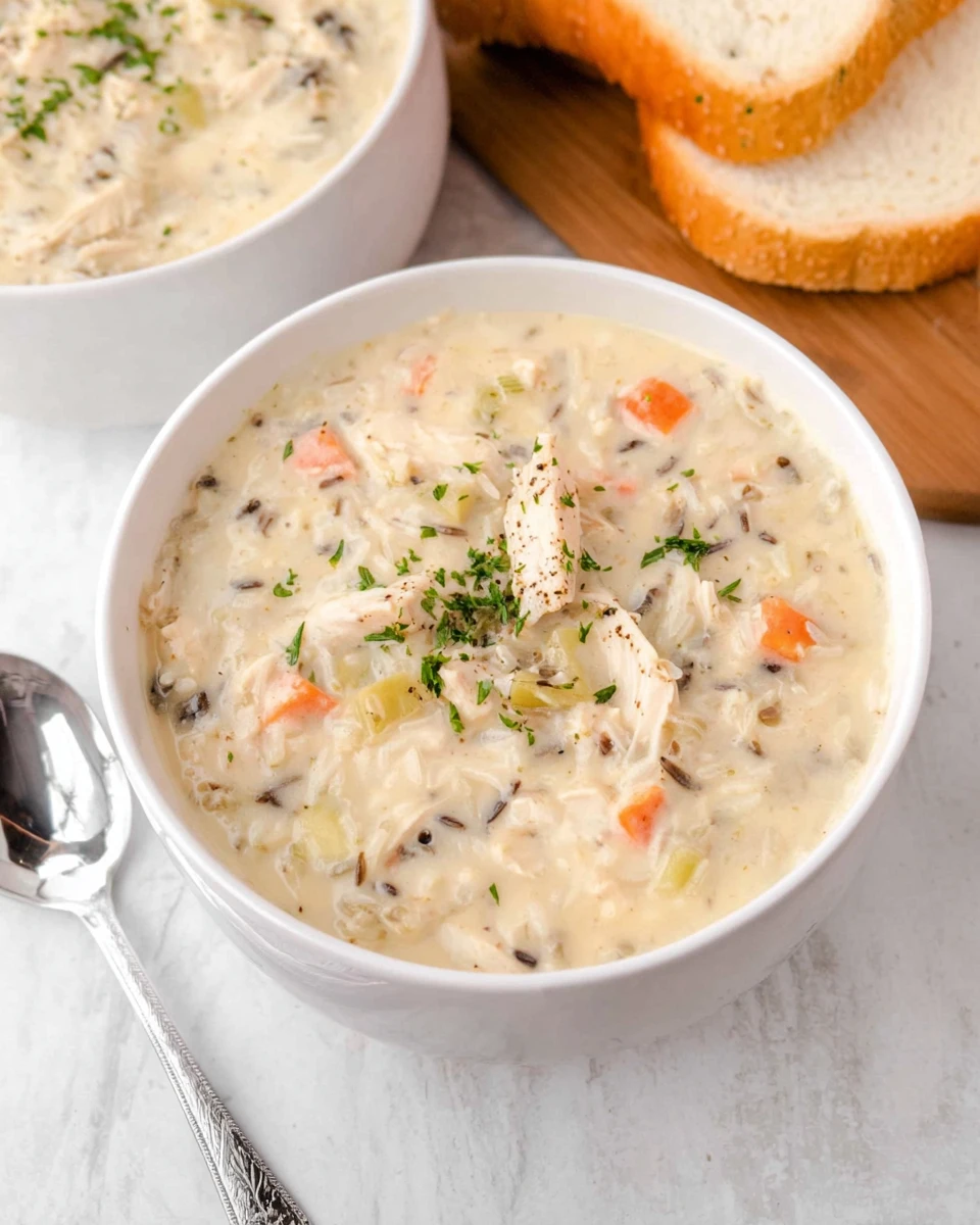 Creamy Chicken and Wild Rice Soup