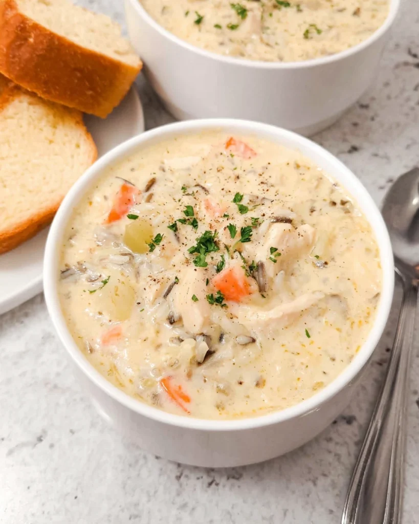 Creamy Chicken and Wild Rice Soup