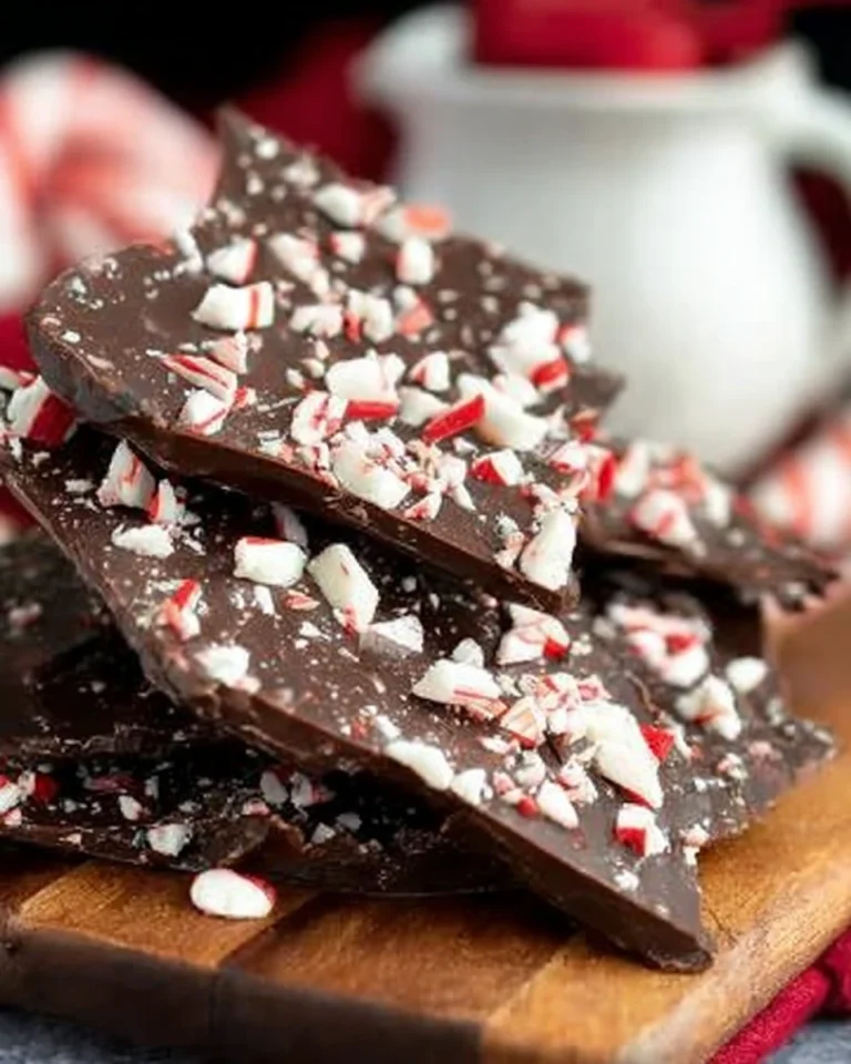 Dark Chocolate Peppermint Bark