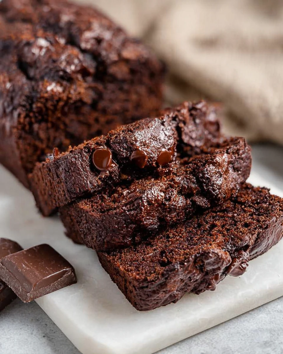 Double Chocolate Banana Bread