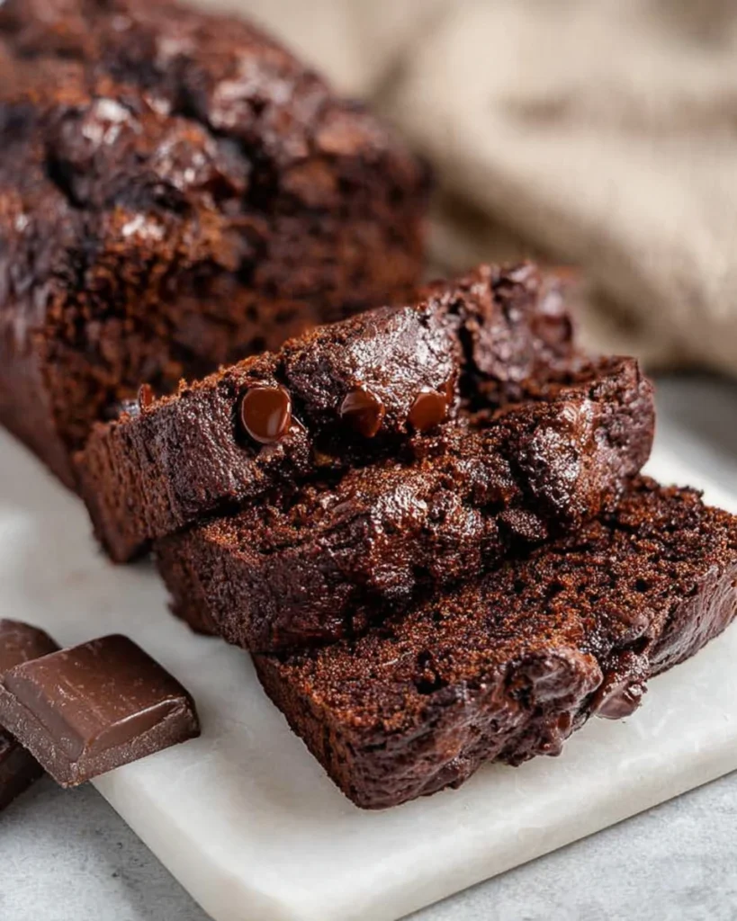 Double Chocolate Banana Bread