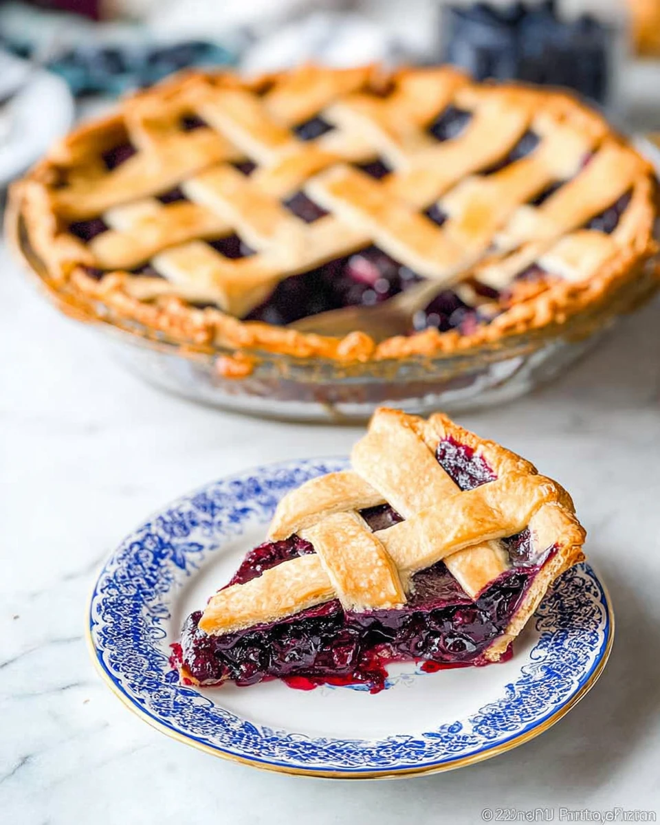 Easy Blueberry Pie