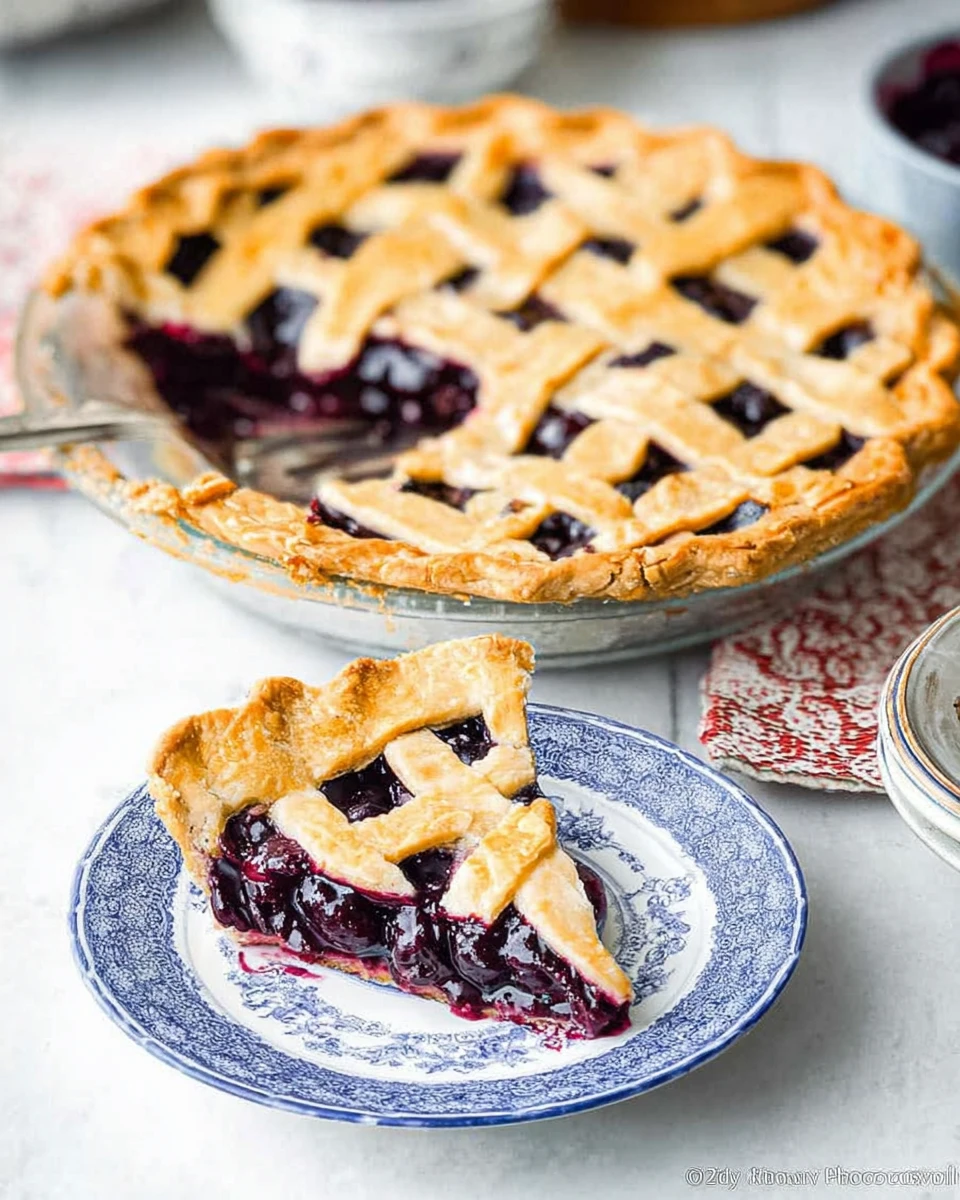 Easy Blueberry Pie