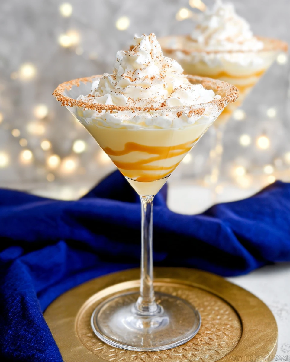 Eggnog Martini